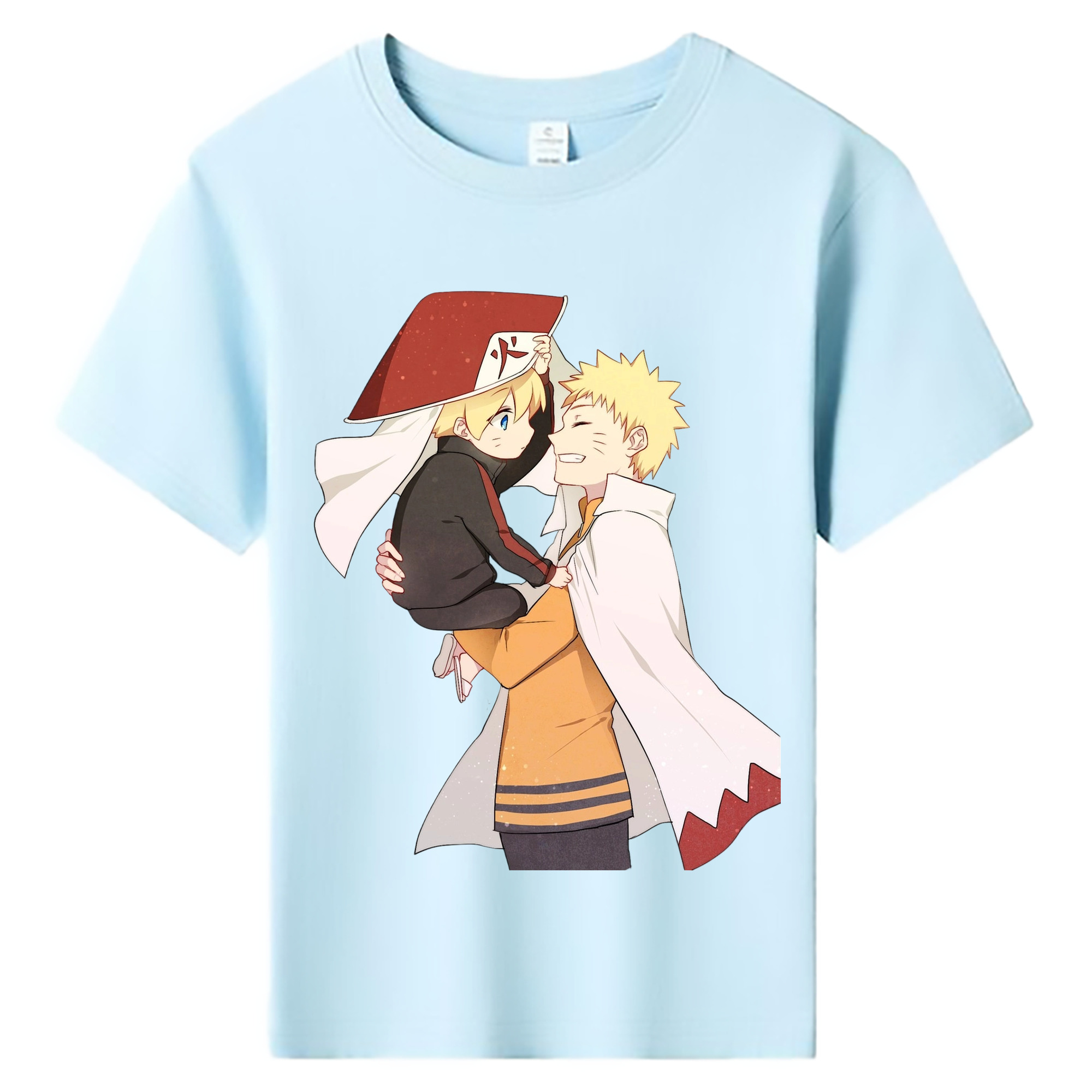 （画像用） NARUTO -ナルト- うずまき ナルト Uzumaki Naruto 綿100％キッズTシャツ（フロントプリント）